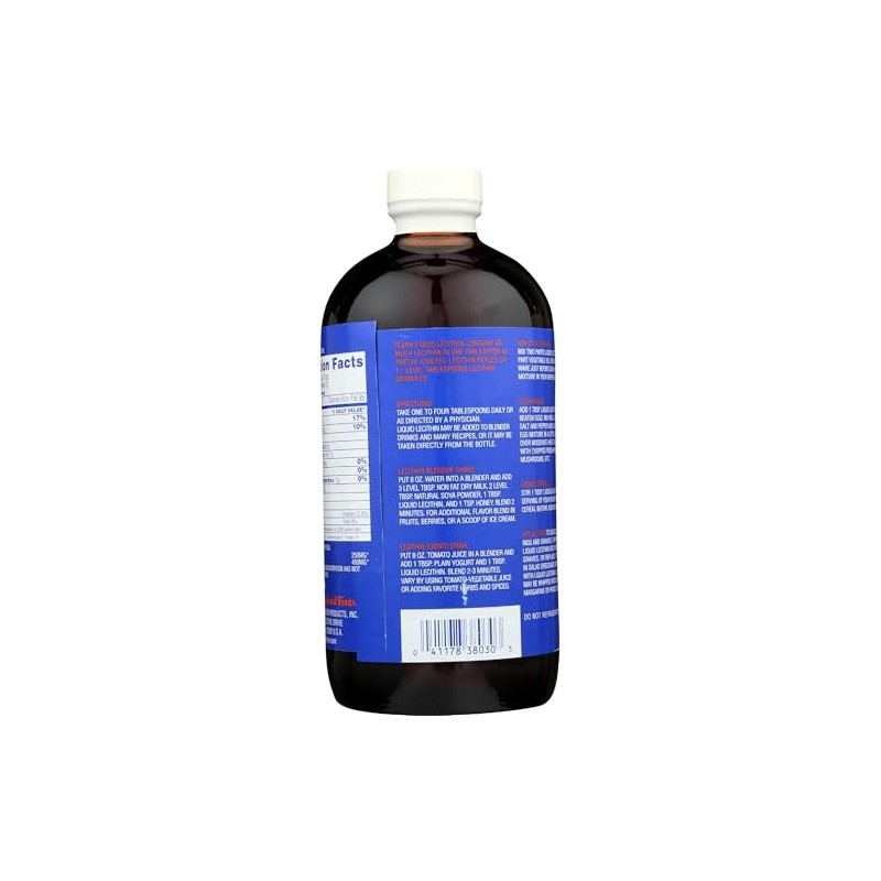 Fearn Natural Foods Liquid Lecithin, 16 Ounce