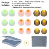 CYADCI Silicone Earbud Tips Replacement (S/M/L) - Fit for Inner