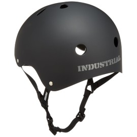 INDUSTRIAL HELMET Flat Black L BW00579 BLK L: Approx. 23.6 inches (60 cm) Skateboard Helmet