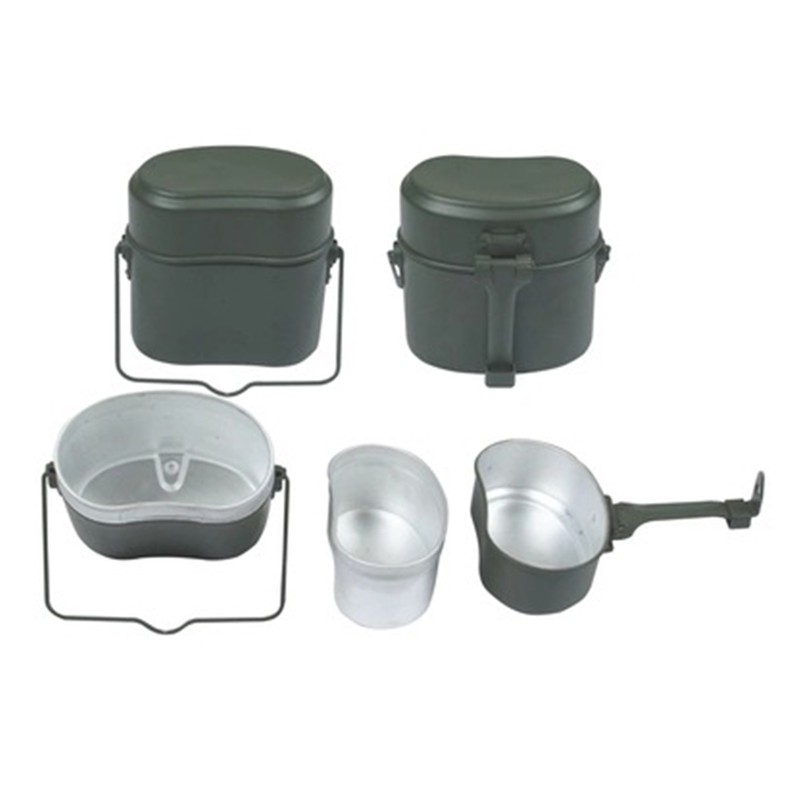 Military Mess Tin Multifunction Proper Size Aluminium Alloy Portable Military