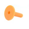 Namvo 10 Pcs Yellow Rubber Golf Tees for Road Mats