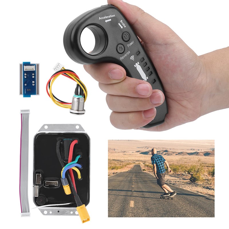 Demeras Skateboard Remote 36V Electric Skateboard ESC Kit Electric Skateboard