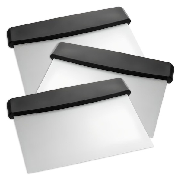 OCS Parts 3-Pack 6" Stainless Steel Dough Cutter and Bench