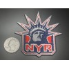 New York Rangers (NYR) Iron On Embroidered Patch