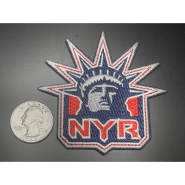 New York Rangers (NYR)  Iron On Embroidered Patch