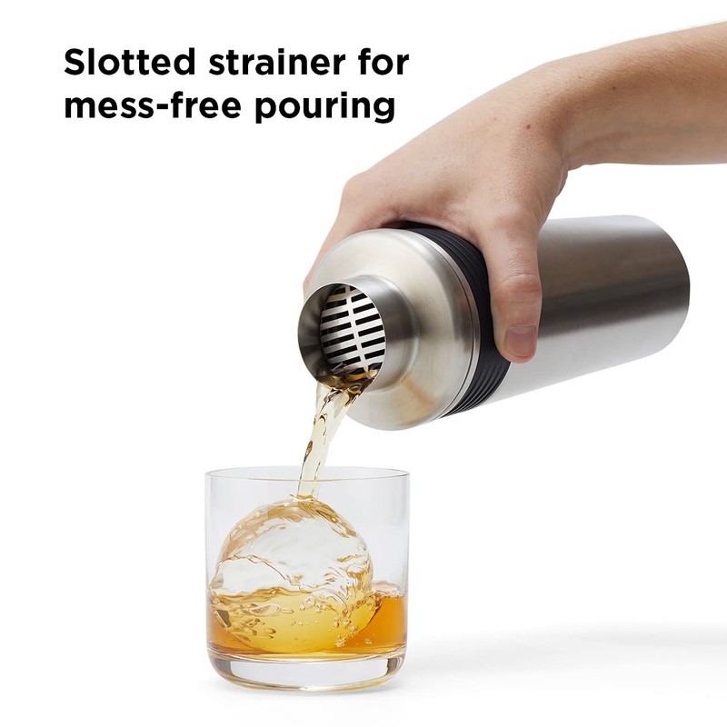 Rabbit Wine Cocktail Shaker, 18oz Double-Insulated Stainless Steel Cocktail Shaker
