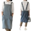 HARY SHOP Apron, Nursery Teacher, Fashionable, Just Put On, Denim,