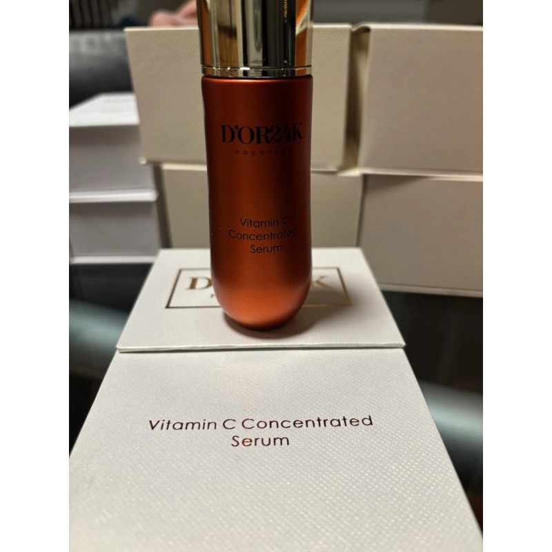 D'OR24K Vitamin C Serum Concentrated Anti-Aging Brightening 40ml NIB