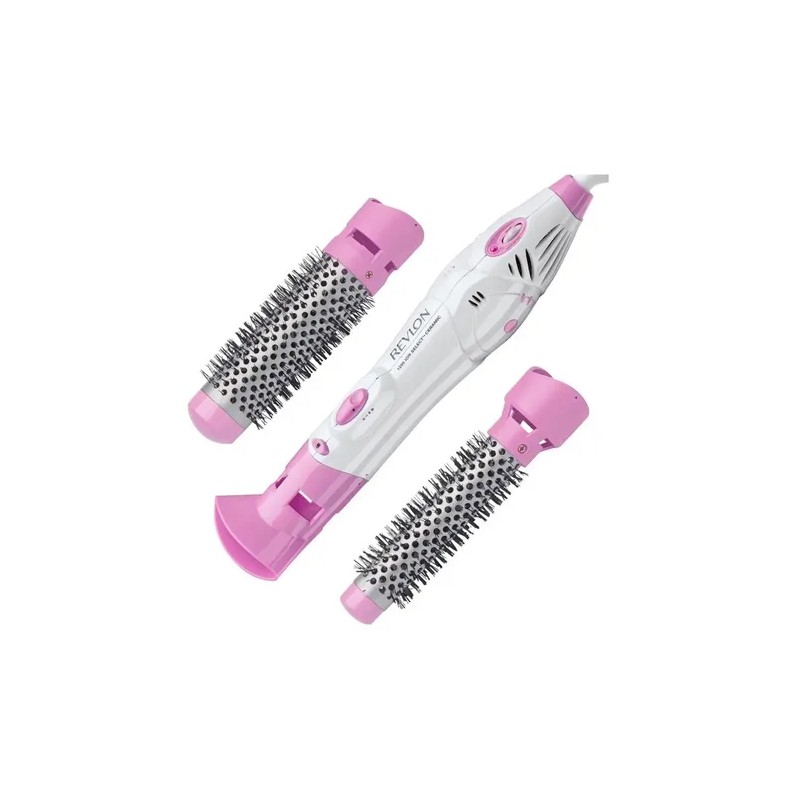 Cepillo Secadora Aire Caliente Revlon Volumen Iones Cerámica