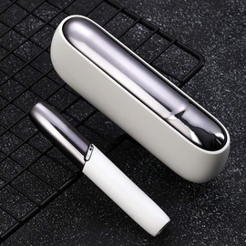 JYAYA Compatible IQOS3.0/IQOS3 DUO Plated Cap + Door Cover Set (Black)