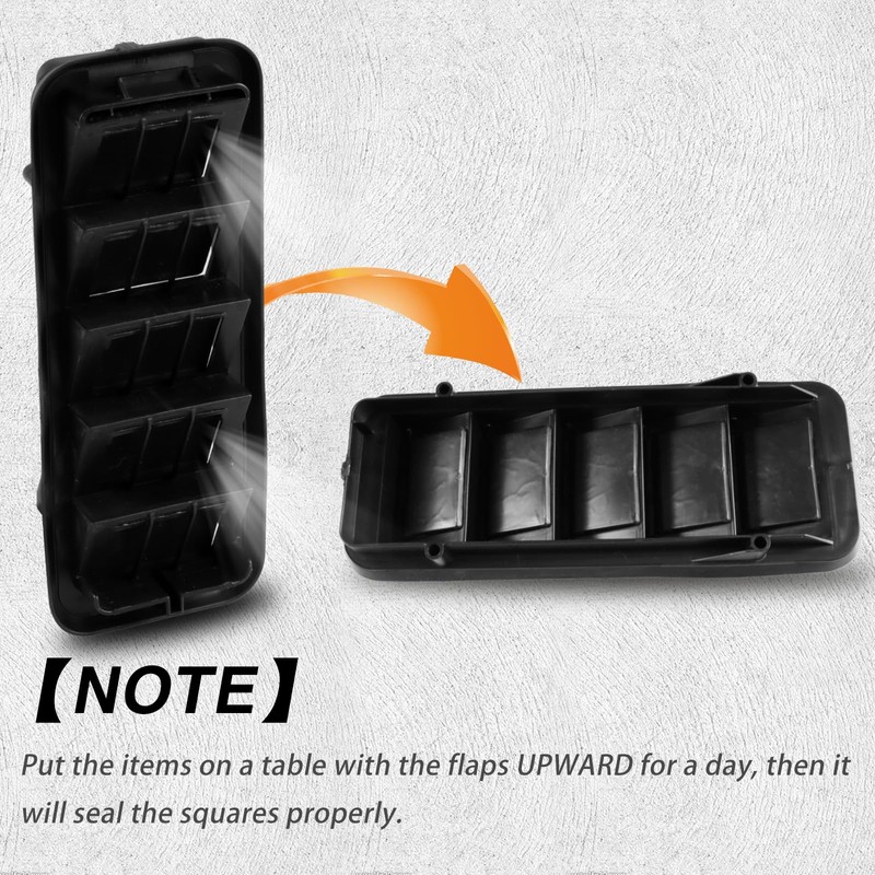 KPALAG Upgraded Back Panel Air Vent Relief Grille, Cabin Pressure