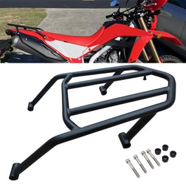 Fsdatongdazi Motorcycle Rear Carrier Luggage Rack Compatible with Honda CRF300L CRF300LS CRF300L Rally (2020-current)
