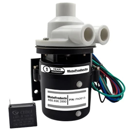 MotoProducts Replacement for Hoshizaki PA0613 Water Pump PA0613 Pump Motor Assembly with Better Sealing & Lower Noise Includes Capacitor