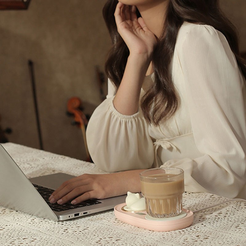 Intelligent Mug Warmer Coaster 55 Degrees Celsius Constant Temperature Cup