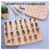 SSZYMAOYI 37-Piece Cookie Cutters Set, Alphabet, Numbers, Symbols, Stainless Steel,