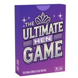 JB UK The Ultimate Hens Game – Fun & Cheeky Hen Party Card Game for Adults – Perfect for Hen Night, Hen Do, Bachelorette Party, Bridal Shower & Girls’ Night – Includes Dares, Questions & Challenges