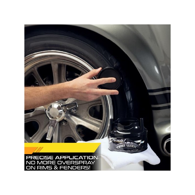 Formula 1 Tire Wax - Long Lasting Tire Gel for