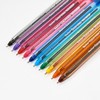 Helix Oxford Tri-Grip Ballpoint Pens (x10 Pack Assorted Colours) with