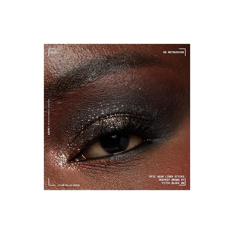 NYX Professional Makeup, Epic Wear, Delineador de ojos en lápiz,