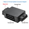 iKKEGOL Pocket OBD2 Splitter Adapter Full 16 Pin 1 Male