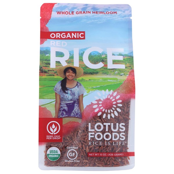Lotus Foods Organic Red Rice, 15-Ounce