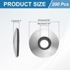 uxcell 200Pcs #10 x 1/2" Sealing Washers, 304 Stainless Steel