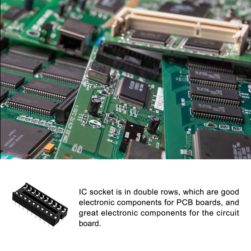 Rebower DIP Soldering IC Chip Socket Adapter for PCB Circuit