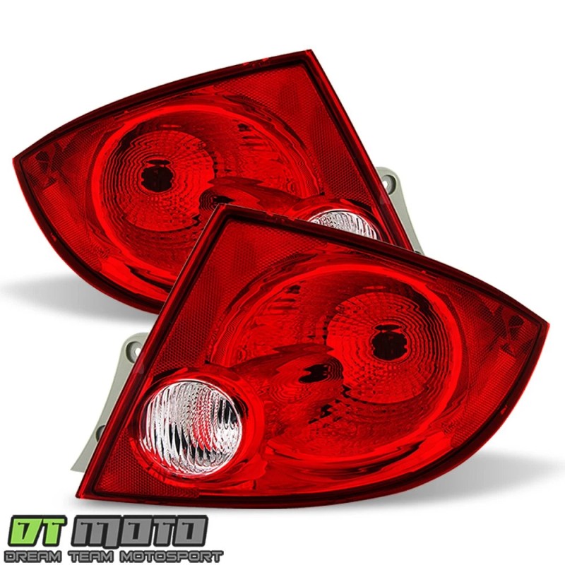 DTMOTO 2005-2010 Chevy Cobalt 4dr Sedan Pontiac G5 Tail Lights