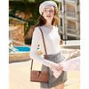 SENDEFN Wallet Purses for Women Small Leather Crossbody Clutch Women