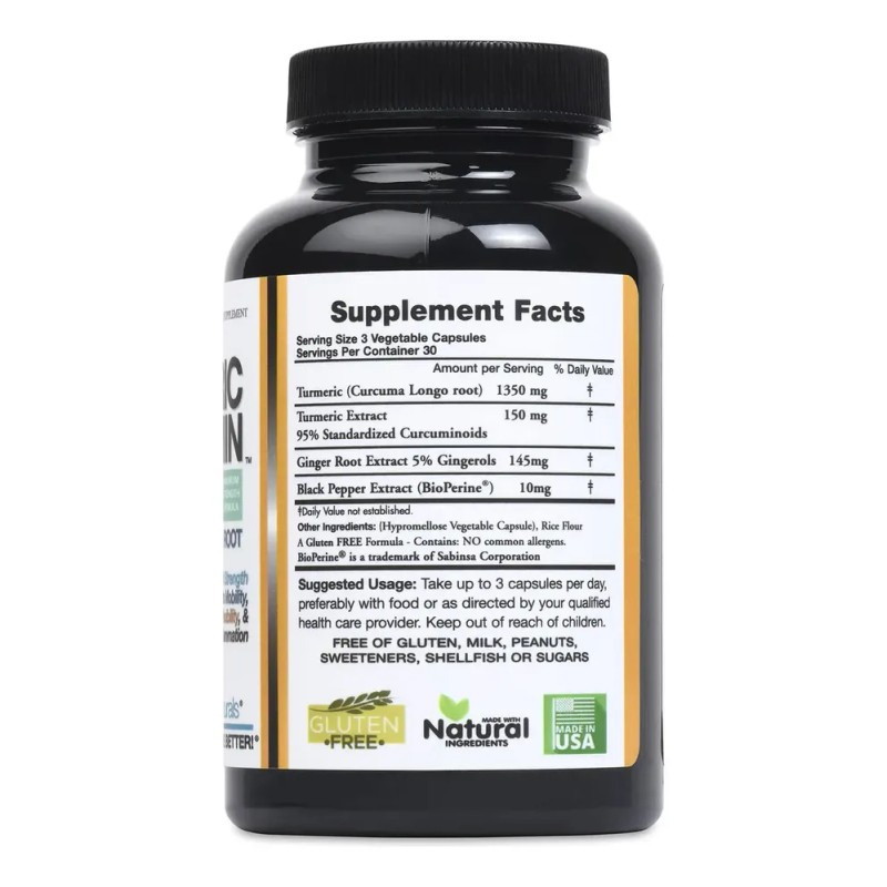 Catalina Naturals Cúrcuma Curcumina Plus 90 Cápsulas