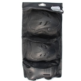 Cox Swain Inline-Skate Protection Set PROTECT for Inline-Skating, Colour: Black, Size: M
