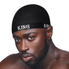 Red by Kiss Fashion Wave Cap, Ultra-Stretch Fit, Durable Elastic Band, All Day Hair Compression, Perfect Layering with Durag