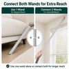 2 Pack 224006 Heavy Duty Vacuum Extension Wand Compatible with