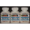 21st Century Iron 27mg Ferrous Gluconate (Compare to Fergon) 100ct Bottle -3 Pack (3)