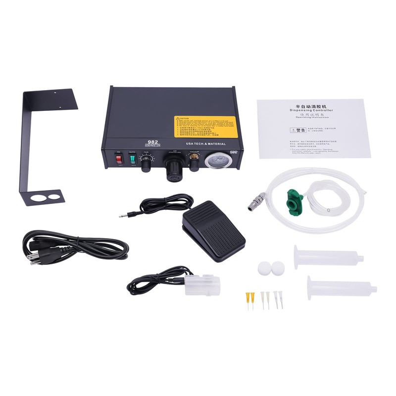 Automatic Glue Dispenser Machine，110V AC, 60Hz Solder Paste Controller Glue