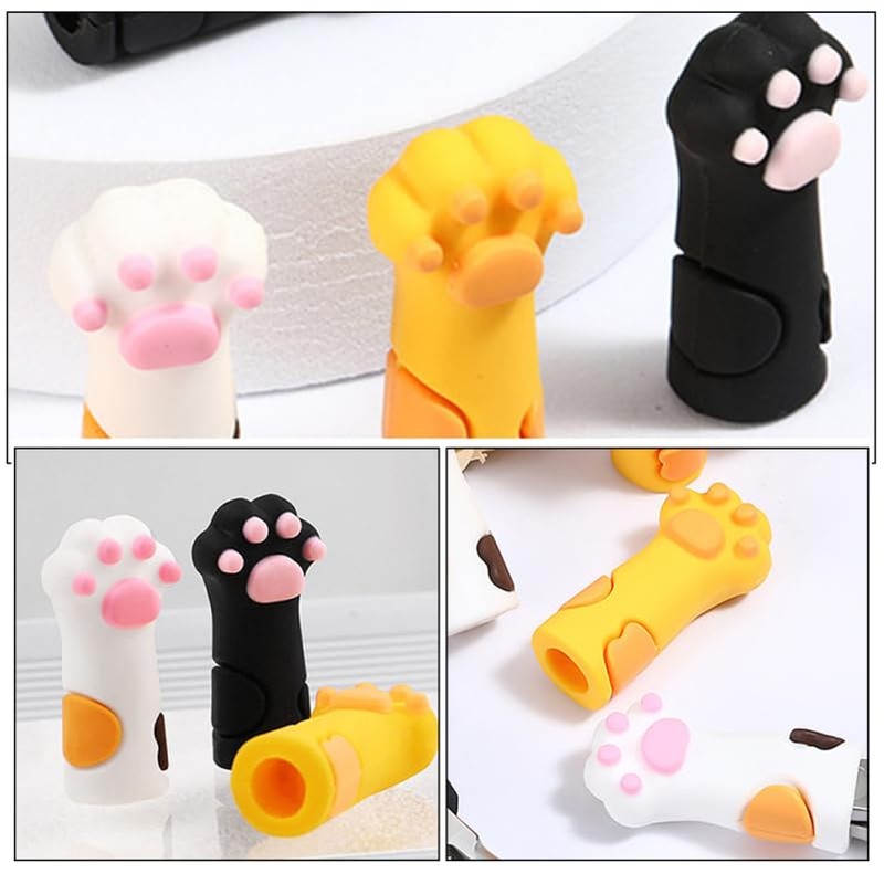 9Piezas Funda de Silicona para Tijeras de Cutícula Protector Antideslizante