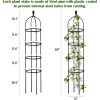 Garden Obelisk Trellis for Climbing Plants Outdoor 6 Ft Rose