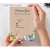 Inkdotpot Rustic Kraft Floral Theme Bridal Shower Games Set Of