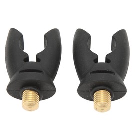 Keenso 2PCS Fishing Rod Rest Silicone Silicone U Shape Fishing Grip Rest Holder for Sea Pole Fork Accessories