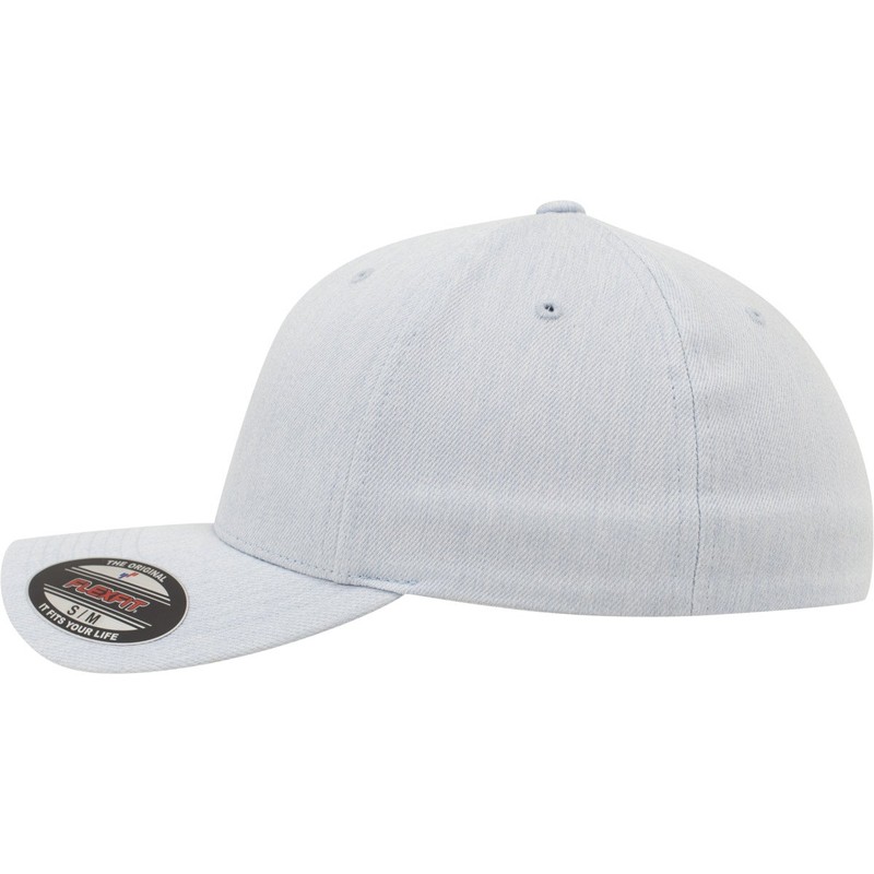 Flexfit Pastel Melange Caps, balladblue, XXL