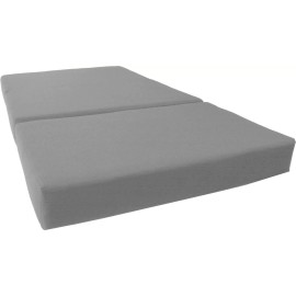 Danfuton Twin Shikibuton Trifold Foam Beds, Folding Mattresses 6x39x75, Gray