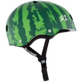 S1 Lifer Helmet for Skateboarding, BMX, and Roller Skating - EPS Fusion Foam, CPSC & ASTM Certified - Watermelon Medium (54.6 cm)