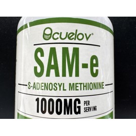 SAM-e 1000mg, High Potency for Anxiety Relief-Mood, Liver & Joint 120~Caps 01/27