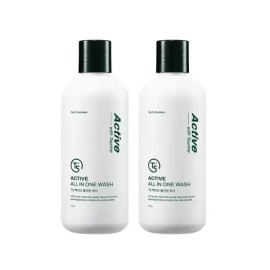 TS 액티브 올인원 바디워시 300g 2개 TS Active All in One Body Wash 300g 2 Pieces
