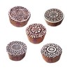 Oriental Shapes Mandala and Persian Wood Block Print Stamps (Set