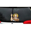 Jesus Christ Blessing Waving WiperTag with Decal attach to Rear