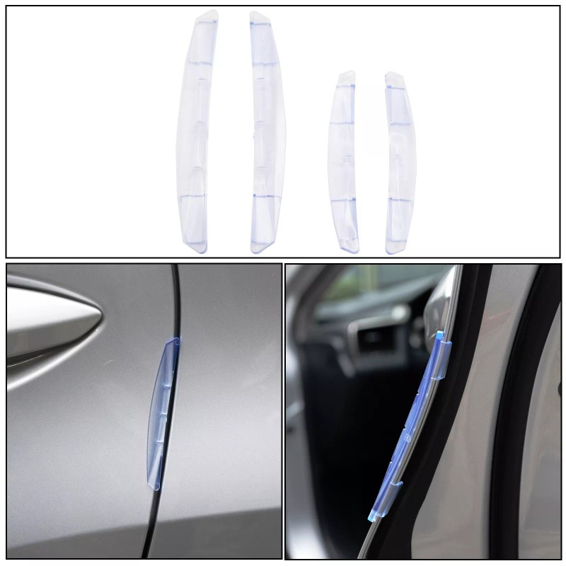 XUKEY 4pcs Car Door Edge Guard Scratch Protector Anti-collision Corner