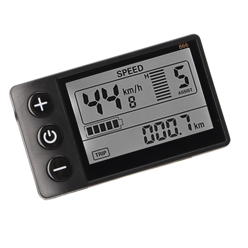 Electric Bicycle LCD Display Meter 24 36 48 52 60V