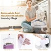 SOLEDI Laundry Hamper with Lid 100L Large & Tall Collapsible