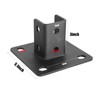 Post Base 6 Pcs, 4 Holes Square Mount for 1-5/8”